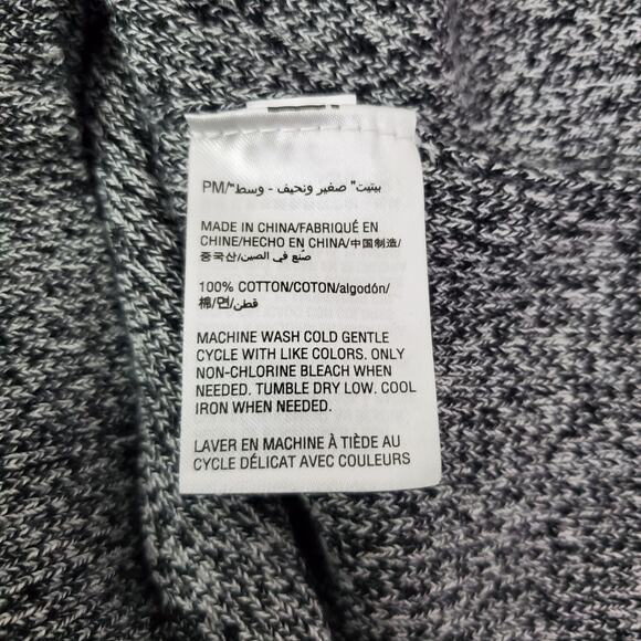 Karen Scott Womens Size PM Mock Neck Gray Sweater in Luxsoft - Picture 8 of 9